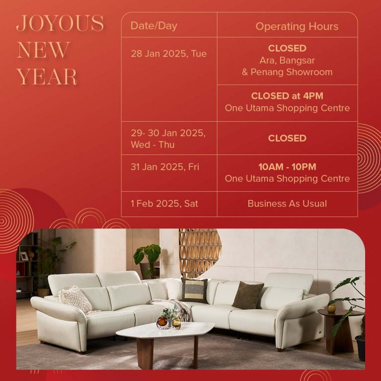 CNY Opening Hours