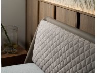 Bedroom Package: Slant Bed Frame with Removable Quilted Cushion