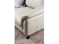 Borges Modular Full Leather Sofa with Luxury Plush Backrest and Headrest