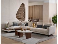 New Evita Modular Sofa with Removable Covers and Laser-cut Branding