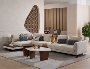 New Evita Modular Sofa with Removable Covers and Laser-cut Branding