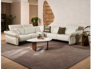 Phil Modular Full Thick Leather Sofa with High-Leg Motorised Incliner