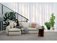 Rond Small L-shape Modular Fabric Sofa with Removable Covers