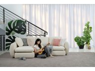 Rond Small L-shape Modular Fabric Sofa with Removable Covers