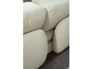 Rond Small L-shape Modular Fabric Sofa with Removable Covers