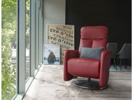 Seva Motorised Leather Recliner Armchair