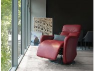 Seva Motorised Leather Recliner Armchair