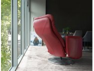 Seva Motorised Leather Recliner Armchair