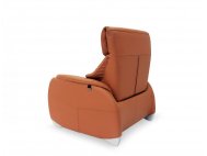 Sho 3 Seater Motorised Leather Recliner Sofa with High Backrest and Touch Sensors