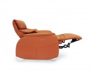 Sho 3 Seater Motorised Leather Recliner Sofa with High Backrest and Touch Sensors