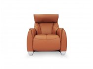 Sho 3 Seater Motorised Leather Recliner Sofa with High Backrest and Touch Sensors