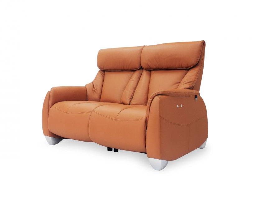 Sho 3 Seater Motorised Leather Recliner Sofa with High Backrest and Touch Sensors