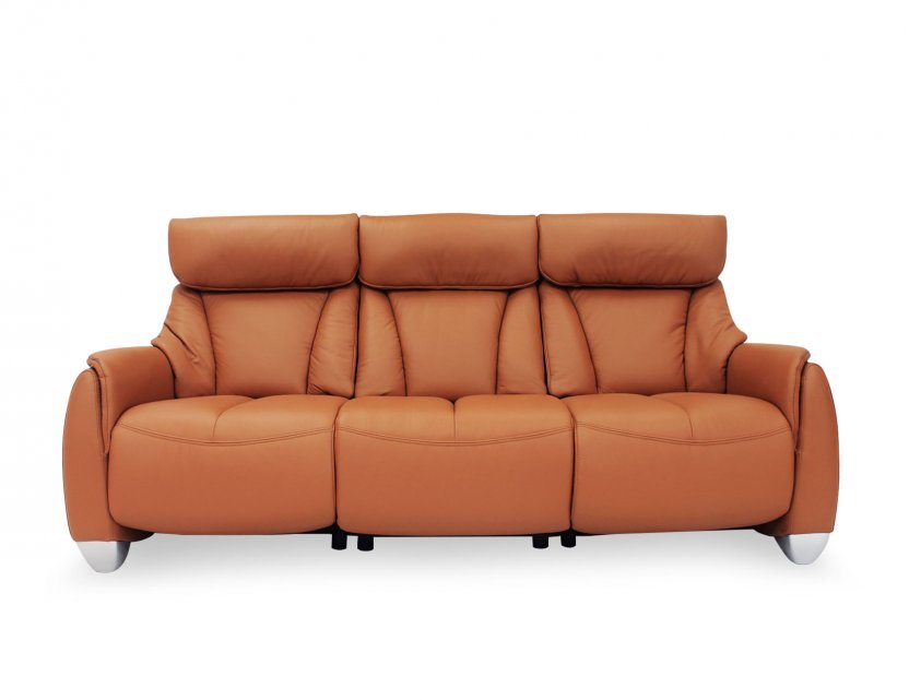 Sho 3 Seater Motorised Leather Recliner Sofa with High Backrest and Touch Sensors