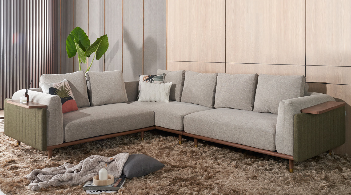 grey-fabric-L-shape-sofa-cellini-singapore-1