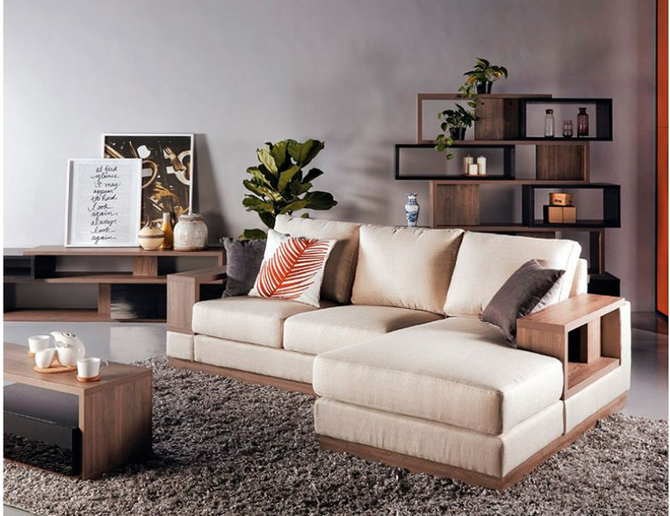 brown living room set